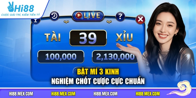 Bật mí 3 kinh nghiệm chốt cược cực chuẩn