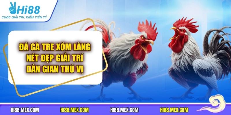 Đá Gà Tre Xóm Làng Nét Đẹp Giải Trí Dân Gian Thú Vị