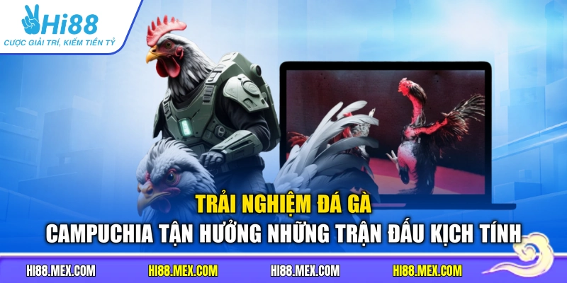 Trải nghiệm đá gà Campuchia tận hưởng những trận đấu kịch tính