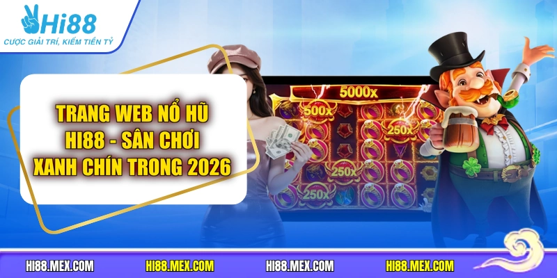 Trang Web Nổ Hũ Hi88 - Sân Chơi Xanh Chín Trong 2026